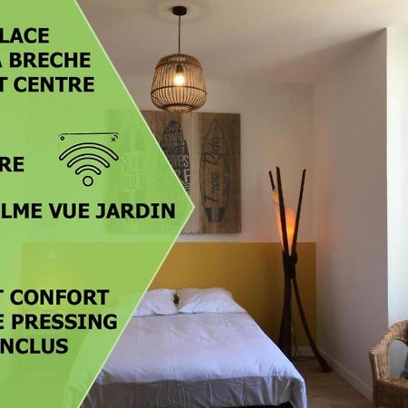 Le Beach Centre La Breche Wifi Vue Jardin Ньор Экстерьер фото